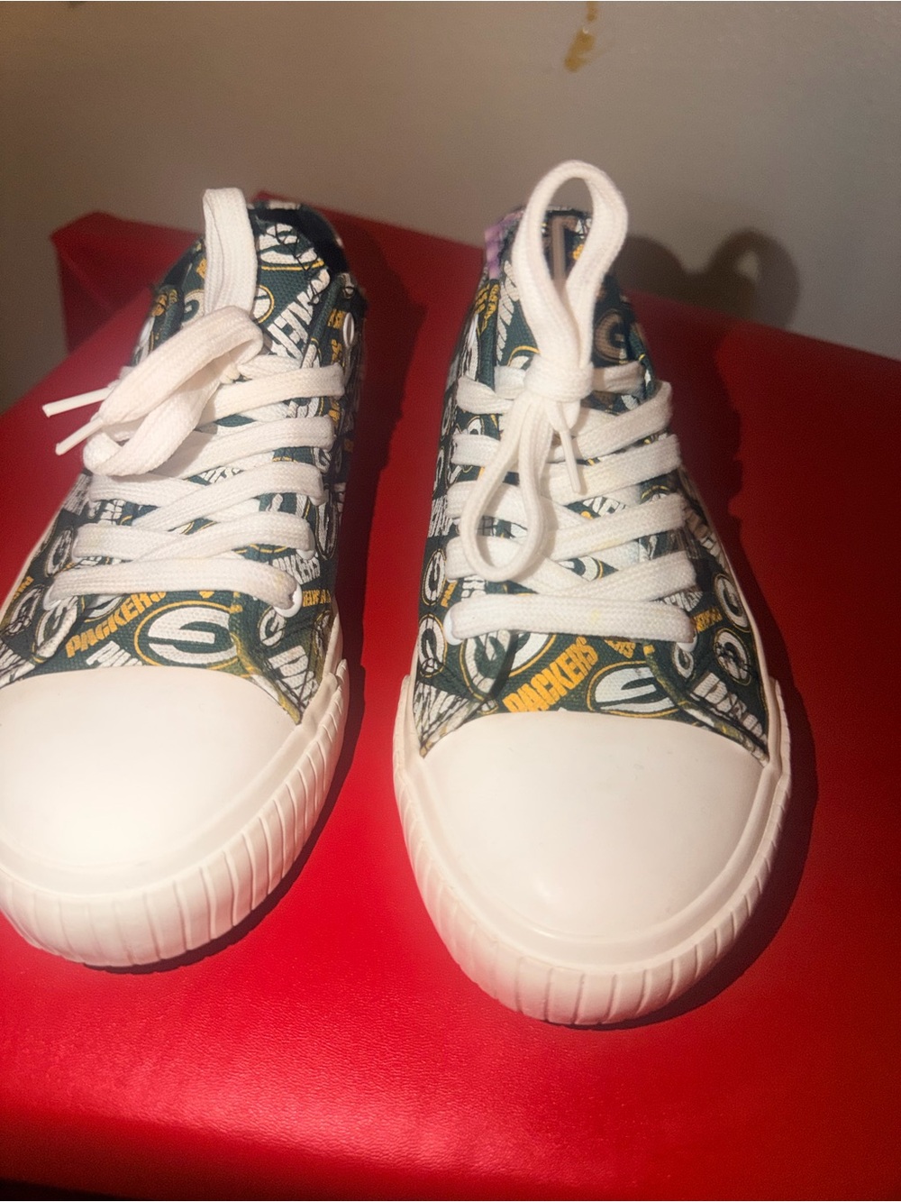 Green Bay Packers logo Foco brand Converse
